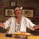 Sonny Chiba as sword-maker Hattori Honzo in Kill Bill Vol. 1